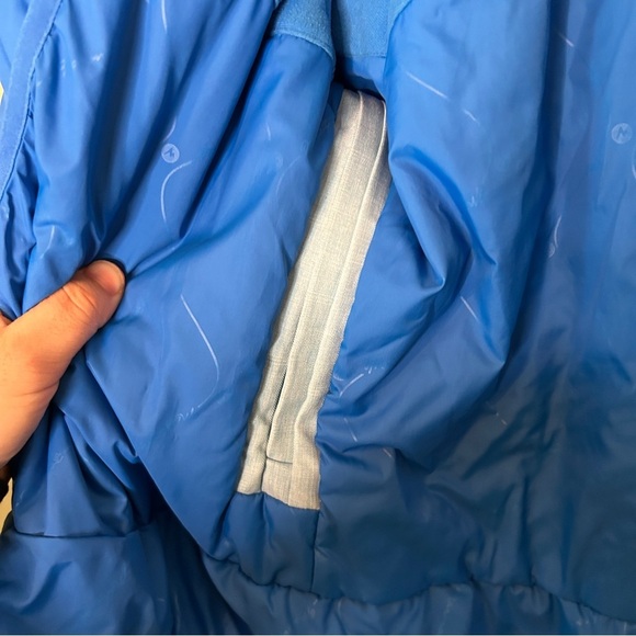 Marmot Waterproof Blue Plaid Ski Jacket Size S - Picture 15 of 16